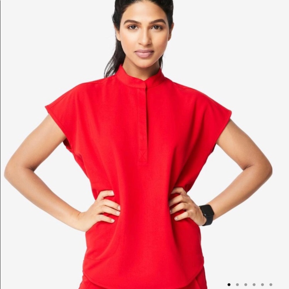 FIGS scrubs top